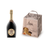 Prosecco e Panettone Chocolate e Caramelo Salgado