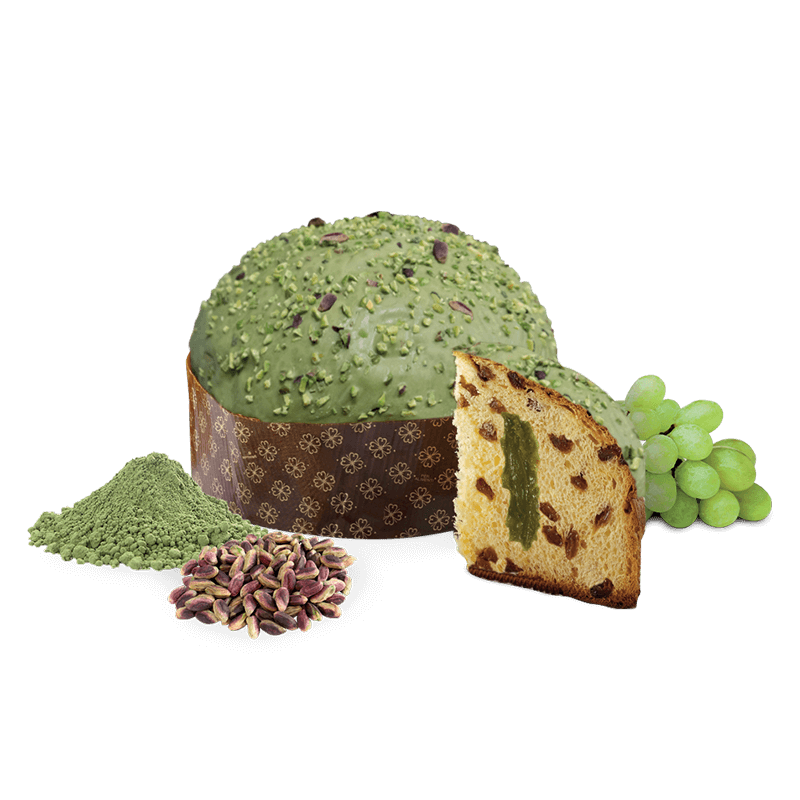 Panettone Pistacchio Matcha 600g Panettone Pistacchio Matcha 600g